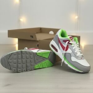 Nike Women's Air Max Correlate Shoes Gray White Lime Green 511417-163.